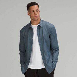 Lululemon Men's Commission Long Sleeve Shirt - Blue